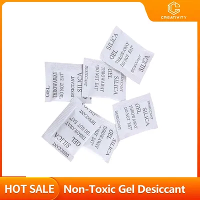 20/50/100 Packs Silica Gel Non-Toxic Gel Desiccant For Room Kitchen Clothes Food Storage Moisture