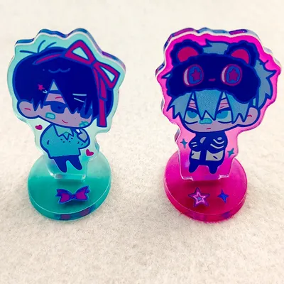 ALIEN STAGE IVAN & TILL Anime Figure Acrylic Stand Model Plate Desk Decor Standing Sign Fans Gift ﻿