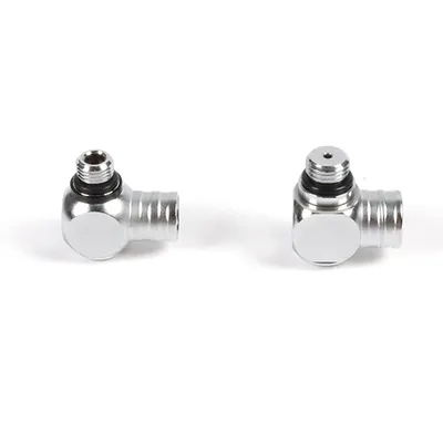 Adjustable Diving Regulator 360-Degree Rotation LP HP Port Swivel Connector Low High Pressure