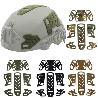 6pcs/lot Wendy Helmet Magic Sticker Patches Hook and Loop Fastener Sticky Helmet Accessories Hunting