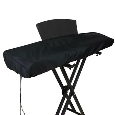 61/88 Keys Electronic Keyboard Digital Piano Dust Cover w/ Adjustable Cord Dustproof Piano Case