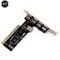 USB 2.0 4 Port 480Mbps High Speed VIA HUB PCI Controller Card Adapter PCI Cards For Vista Windows ME