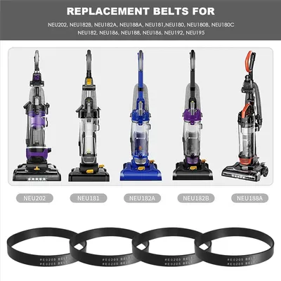 4 Pack Vacuum Belt Replacement Belts for Eureka Style U E0205 Upright Vacuum Cleaner,for Eureka
