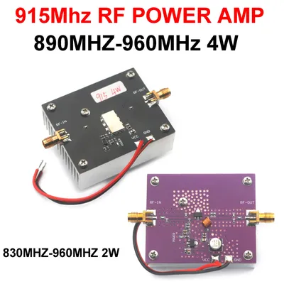 830M-960Mhz 915Mhz 4W 2W RF POWER Amplifier FOR 868Mhz 915M Radio Transmitter Signal Drone GNSS