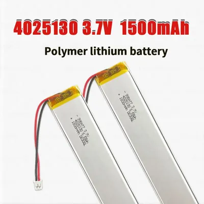 1-10pcs 4025130 1500mAh Lipo Battery 3.7V Lithium Polymer Batteries for Cabinet Stair Sensor Light