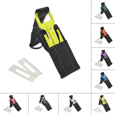 Scuba Diving Cutting Special Knives Line Cutter Underwater Knives Spearfishing Secant Equipment Multi-color Optional Easy Carry