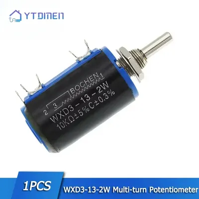 WXD3-13-2W Precision Multi-turn Potentiometer 1K 2.2K 3.3K 4.7K 6.8K 10K 22K 47K 100K Ohm 10 Laps