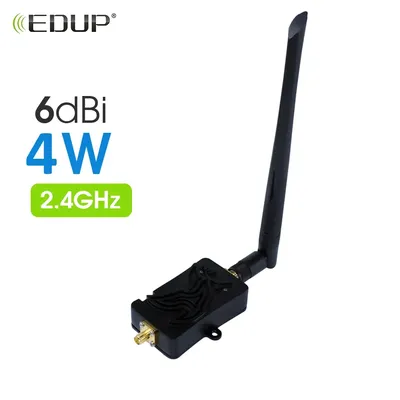 EDUP AB007 2.4GHz WiFi Booster 4W Signal Repeater Wireless Repeater for WiFi Router Accessories