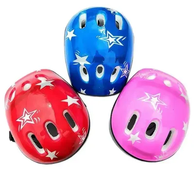 7Pcs/Set Children Thickened Knee Protection Roller Skating Helmet Protector Skateboard Balance Car