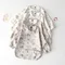 Cute Baby Bibs Toddler Waterproof Long Sleeve Apron Cartoon Animals Children Feeding Smock Bib Baby