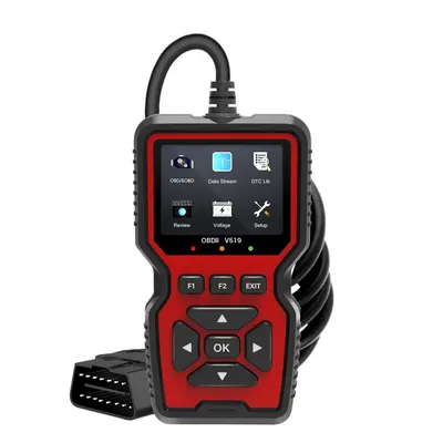 OBD2 V519 Scanner Live Data Professional Mechanic OBDII Diagnostic Code Reader Tool for Check Engine