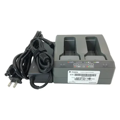 HIGH QUALITY TRIMBLE TWO SLOTS CHARGER FOR S8/S6 OR R10 BATTERY FOR SPS985 GPS BATTERY TOTAL