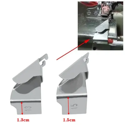 Industrial Overlock Sewing Machine Rule Seam Guide Hemmer Guider Thin Material Anti-wrinkle Fabric Rule Sewing Machine Parts