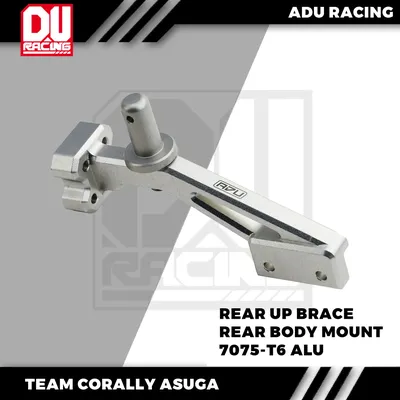 ADU RACING 7075-T6 AL CNC REAR UP BRACE FOR TEAM CORALLY 1/7 ASUGA BUGGY