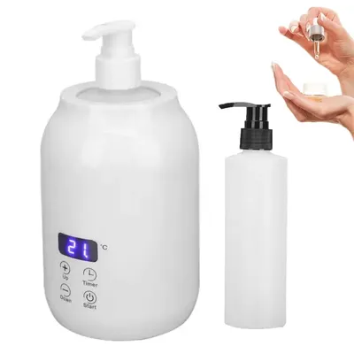 Massage Oil Heater Special Lotion Heater Massage Tool With LED Screen Gel Heating Distributor