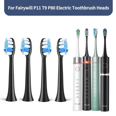 Fairywill P11 T9 P80 Electric Toothbrush Heads