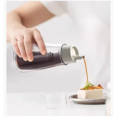 GIANXI Glass Oil Pot Seasoning Bottle Oil Seasoning Bottle Olive Oil Vinegar Sauce Bottle Barbecue