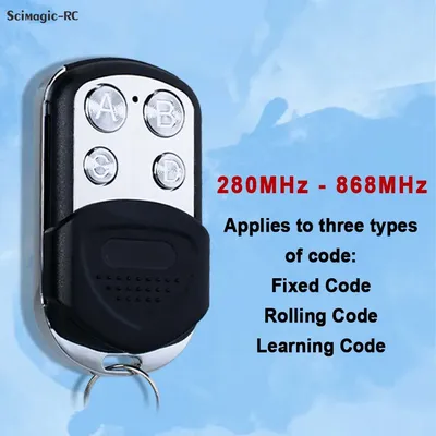 Universal Multi-frequency Garage Control Door Remote Controller 280-868mhz Gate Control 433mhz 315