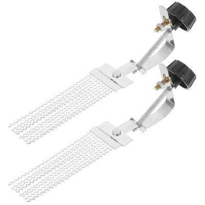 2Pcs Snare Wire Drum Spring Half Design Metal Belt Box Drum Wire Spring Parts Percussion Instruments Accessories Drum Set