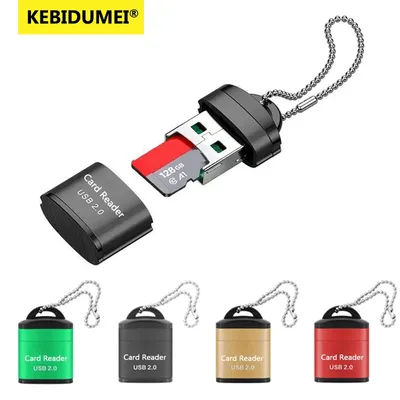 Mini USB Micro USB 2.0 High Speed Adapter SD/TF Memory Card Reader for Computer Desktop Laptop