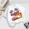 Lightning Mcqueen T-shirt for Kids Clothes Birthday Number 1-9 Print Children