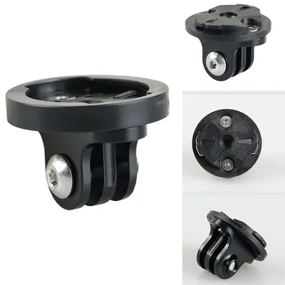 Bike Camera Mount For Sport Camera Bicycle Computer Male Holder Adapter For Garmin Bike Computer