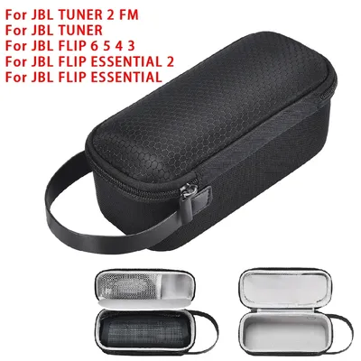 EVA Hard Case for JBL TUNER 2 FM/FLIP ESSENTIAL 2 Speaker Carrying Case Storage Bag For JBL FLIP 6 5