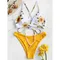 Sunflower Printed Bikini Set Sexy Swimwear Women 2025 Mujer Push Up Padded Biquini Bathers Bandage