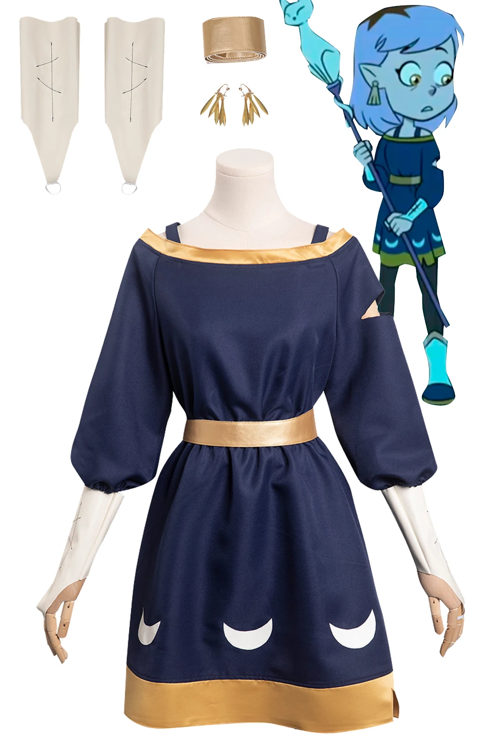 Amity Cosplay Fantasy Women Costume Anime Cartoon The Owl Cosplay House Fantasia Adult Halloween Carnival Clothes For Disguise