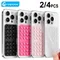 2/4PCS Strong Grip Phone Holder Double sided Silicone Suction Phone Case Mount Anti-Slip Hands-Free Cell Phone Grip Stands