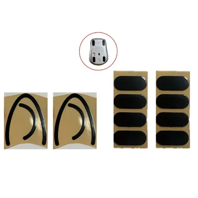 2 Sets Mouse Feet Mouse Skates Sweat Resistant Glide Sticker Anti-slip Compatible With MX