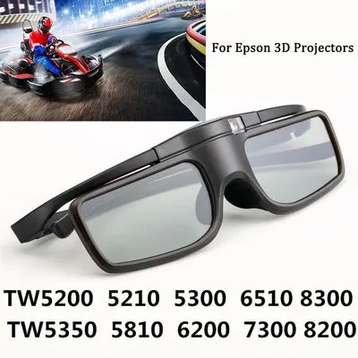 2025 New Active Shutter 3D Glasses for Epson TW5700/5400/5600/930 For Samsung, Sony 3D TV