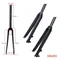 All2016 3K Carbon Fiber Bicycle Front Fork, Road Bike, Disc Brake, 700C, 1-1/8"