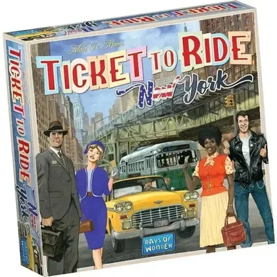 Ticket to Ride Rails & Sails Board Game English Family Multiplayer Friends Party Play Cards Game