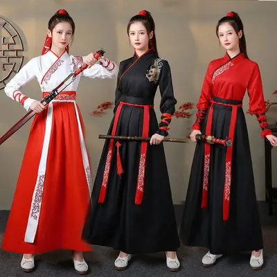 Men's And Women's Martial Arts Style Hanfu Traditional Chinese Clothing Hanfu Men's Ancient Role