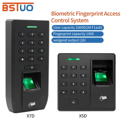 New Quality Biometric Keypad Fingerprint Access Control Machine Digital RFID Card Reader Scanner