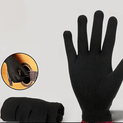 Bass Gloves Anti-Pain Finger Left Hand Guitar Gloves Practice Bass Glove Beginner Musicians For