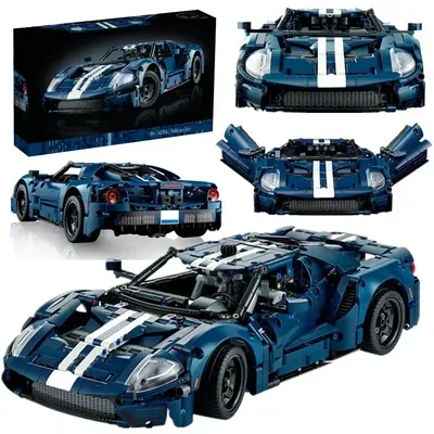 Technical GT Classic 1486Pcs Racing Car 1:12 Compatible 42154 Building Blocks MOC Expert Speed Sport