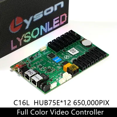 Huidu HD-C16L WIFI Asynchronous Full-Color LED Video Controller Work with HD-R712 Receiving Card