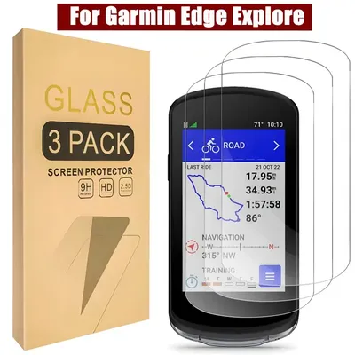 3-1PCS Tempered Glass for Garmin Edge 1040 1030 830 840 520 530 540 Bicycle GPS Stopwatch Screen