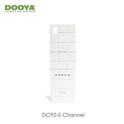 Dooya DC92 5-Channel Remote Controller,RF433 Hand-Operate Remote for Dooya RF433 Curtain Motor