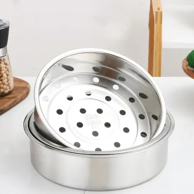 20/21/22cm Round Steam Basket Rice Cooker Steaming Rack Stand 304 Stainless Steel Steam Stand