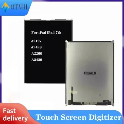 For iPad 7 LCD Display Touch Screen Digitizer Panel Assembly For iPad 10.2 2019 7th 7 Gen A2197