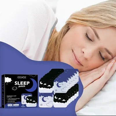 28pcs Improve Sleep Quality Stickers Herbal Medical Improve Insomnia Stickers Sleeping Patches