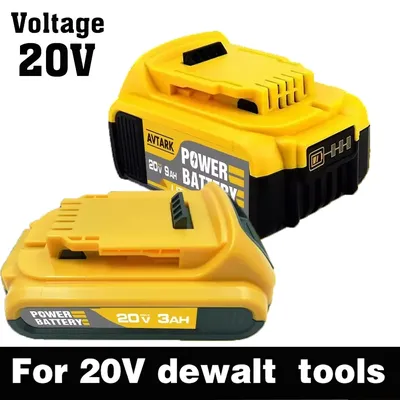 Original 12000mAh large capacity For DeWalt DCB200 DCB184 DCB203 DCB205 Power Tool Batteries 20 Volt