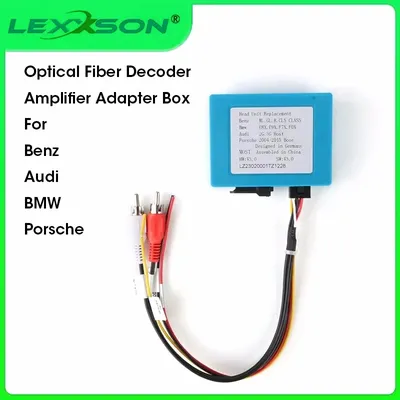 Car Radio Audio Optical Fiber Decoder Most Box For Mercedes Benz ML/GL/R/S/CL/E/SL/C/CLK Series W203