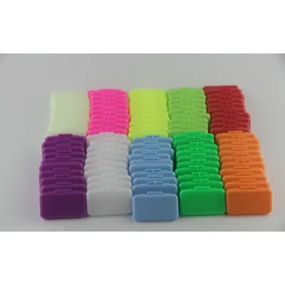 100 Packs/500PCS Dental Orthodontic Wax For Bracket Brace gum irritation different Scent Ortho