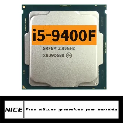 i5 9400F 2.9 GHz Used Six-Core Six-Thread CPU 65W 9M LGA 1151