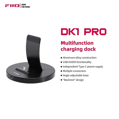 FiiO DK1 Pro Desktop Multifunction Type C Charging Dock Stand