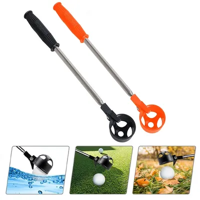 Retractable Golf Ball Picker Stainless Steel High Quality Portable Tools Telescopic Automatic